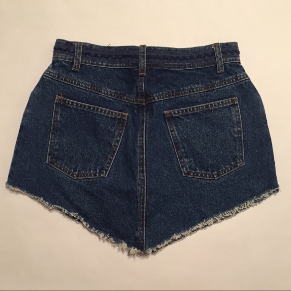 Together • Vintage Embroidered Denim Skirt - Picture 3 of 7